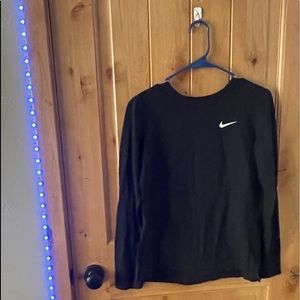 Nike black long sleeve shirt